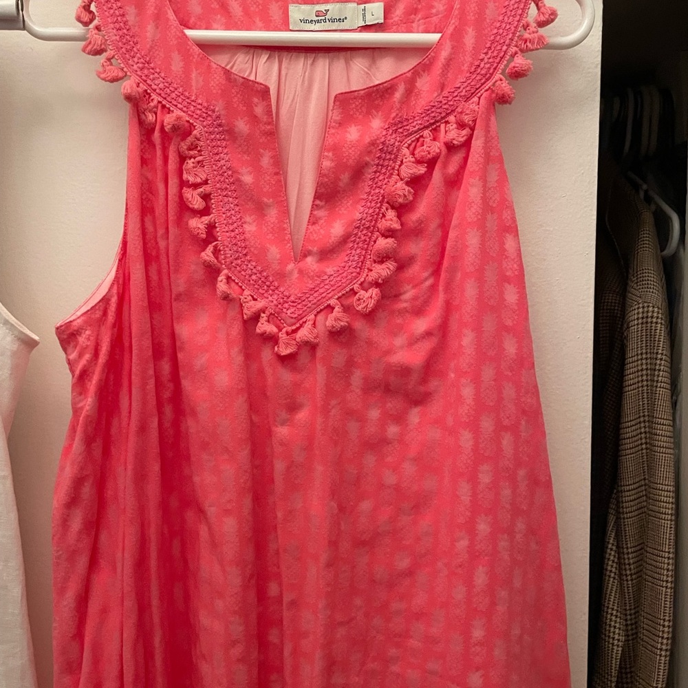 Pink Vineyard Vines Dress